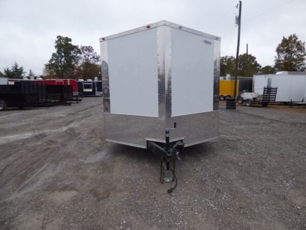 Enclosed Trailer 8.5′ x 20′ White 3500lb Axles – Cargo Hauler Storage - Image 10