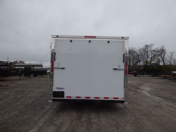 Enclosed Trailer 8.5′ x 20′ White 3500lb Axles – Cargo Hauler Storage - Image 6
