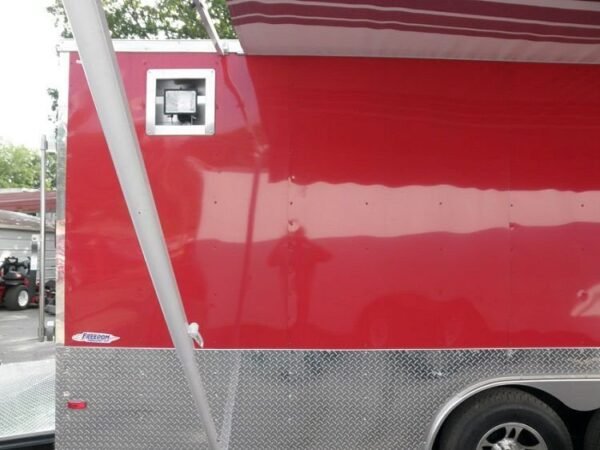 Enclosed Trailer 8.5’x24′ Red – ATV Car Bike Equipment Hauler Storage - Image 5