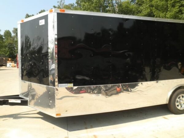 Enclosed Trailer 8.5’x20′ Black – Car Equipment Hauler Storage - Image 2