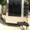 Enclosed Trailer 8.5’x20′ Black – Car Equipment Hauler Storage