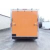 Black/Orange 8.5×36′ Goosneck Enclosed Trailer Storage - Image 4