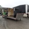 Black/Orange 8.5×36′ Goosneck Enclosed Trailer Storage - Image 14