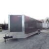 Enclosed 8.5×28 Med. Charcoal Equipment Trailer Storage - Image 2