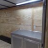 Enclosed 8.5×28 Med. Charcoal Equipment Trailer Storage - Image 4
