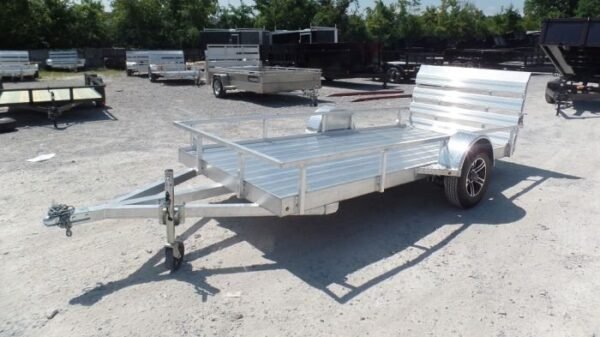5’x12′ All Aluminum Utility Trailer Straight 3500 lb Axle - Image 4