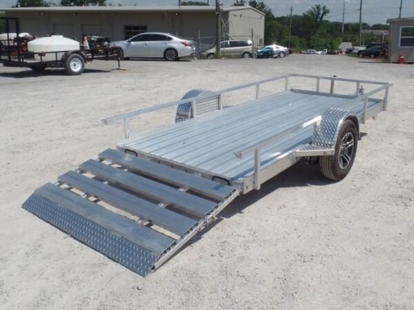 5’x12′ All Aluminum Utility Trailer Straight 3500 lb Axle - Image 5
