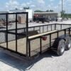 Utility Trailer 6.4 x 18 Straight Deck 2ft Mesh Sides - Image 7