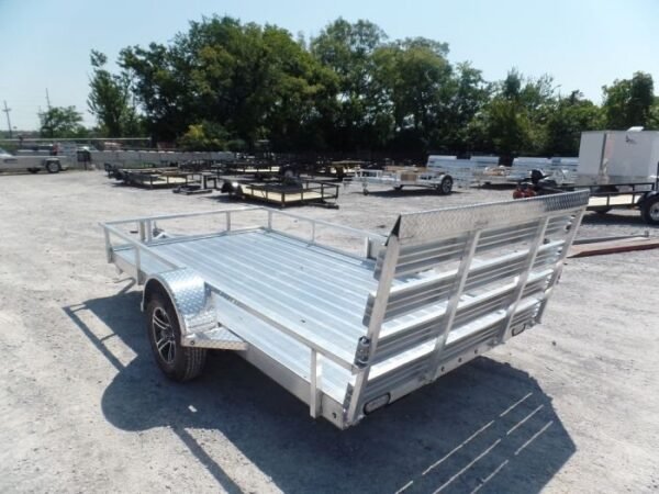 6.4’x12′ All Aluminum Straight Utility Trailer 3500 lb Axle - Image 5