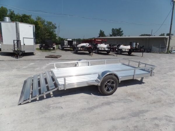 6.4’x12′ All Aluminum Straight Utility Trailer 3500 lb Axle - Image 14