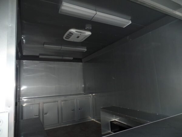 Custom Enclosed Trailer 8.5 X 24 White Storage