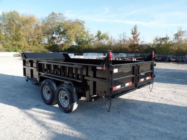 Dump Trailer 7′ X 14′ Hydraulic 2ft Sides 7,000lb Axles - Image 11