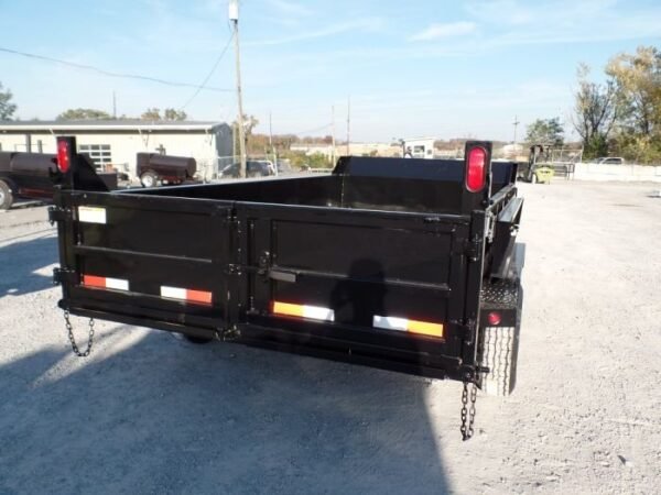 Dump Trailer 7′ X 14′ Hydraulic 2ft Sides 7,000lb Axles - Image 13