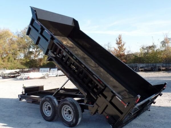 Dump Trailer 7′ X 14′ Hydraulic 2ft Sides 7,000lb Axles - Image 8