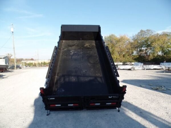 Dump Trailer 7′ X 14′ Hydraulic 2ft Sides 7,000lb Axles - Image 9