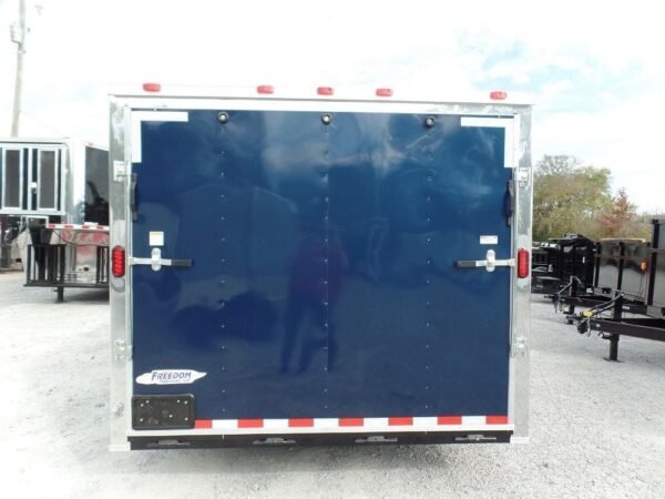Enclosed Trailer 8.5′ X 24′ Indigo Blue Equipment Hauler Storage - Image 2