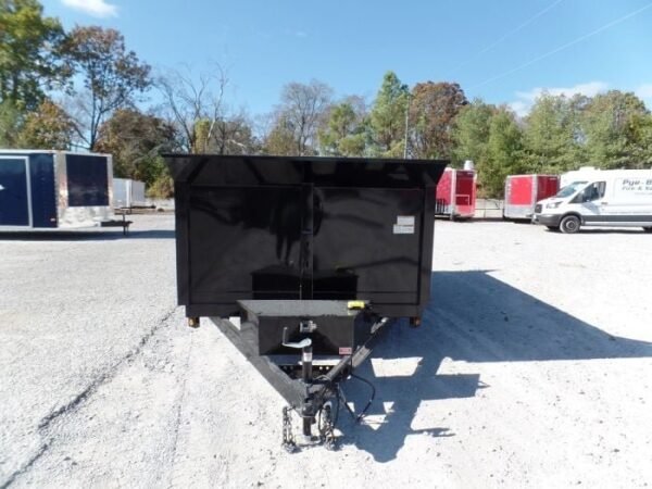 Hydraulic Dump Trailer 7×14 Landscape Equipment 3ft Sides - Image 6