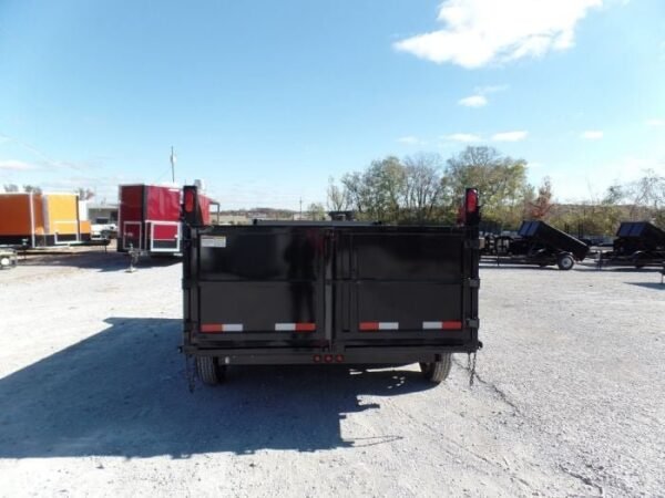 Hydraulic Dump Trailer 7×14 Landscape Equipment 3ft Sides - Image 19