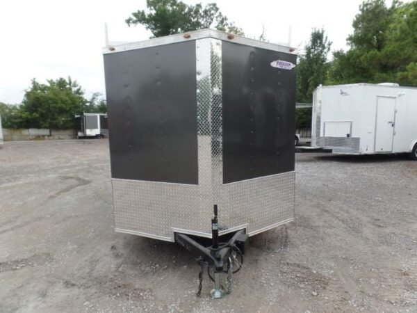 Enclosed Trailer 7’x12′ Single Axle 3500 lbs V-Nose Storage - Image 8