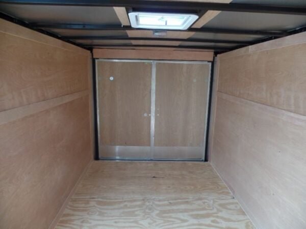 Enclosed Trailer 7’x12′ Single Axle 3500 lbs V-Nose Storage - Image 5