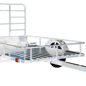 DK2 MMT4X6OG Open Rail Galvanized Utility Trailer